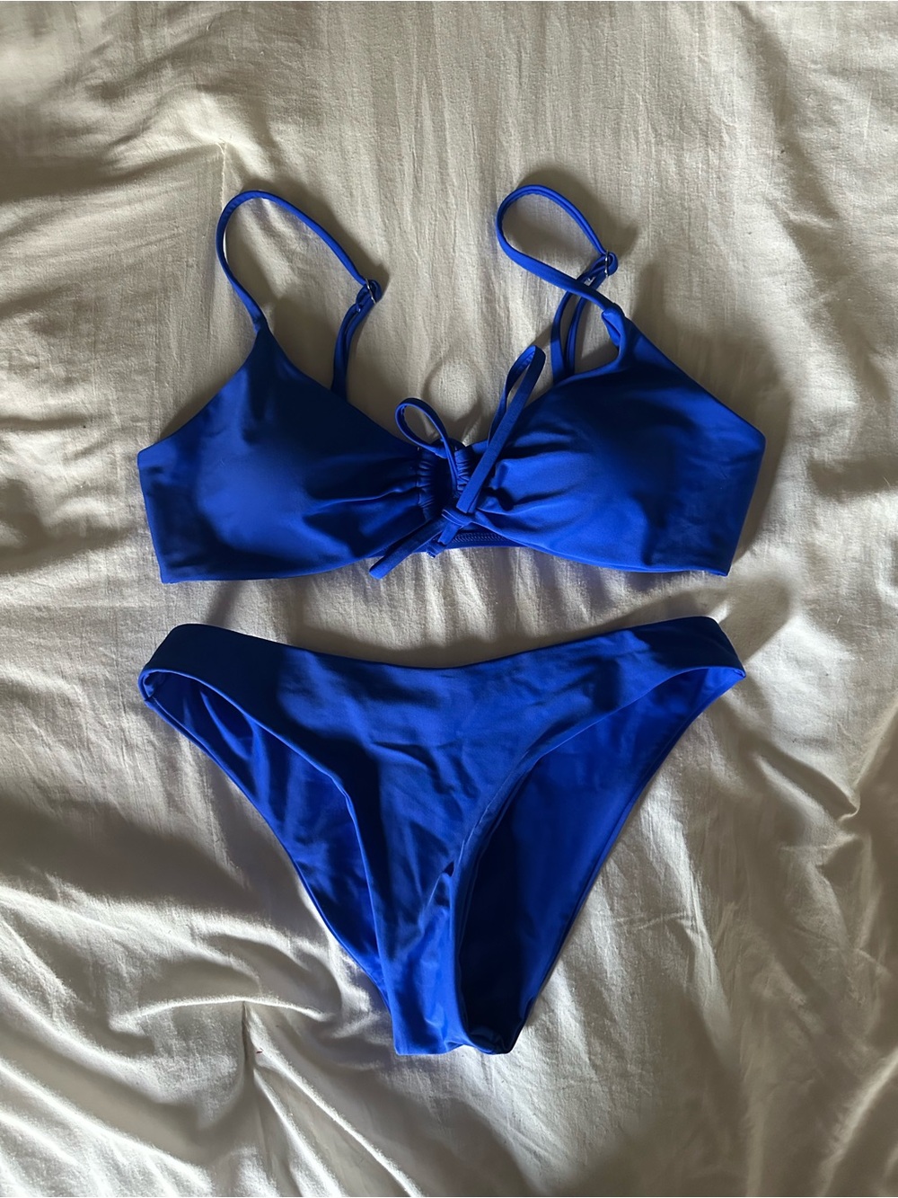 Amazon Royal Blue Bikini Set